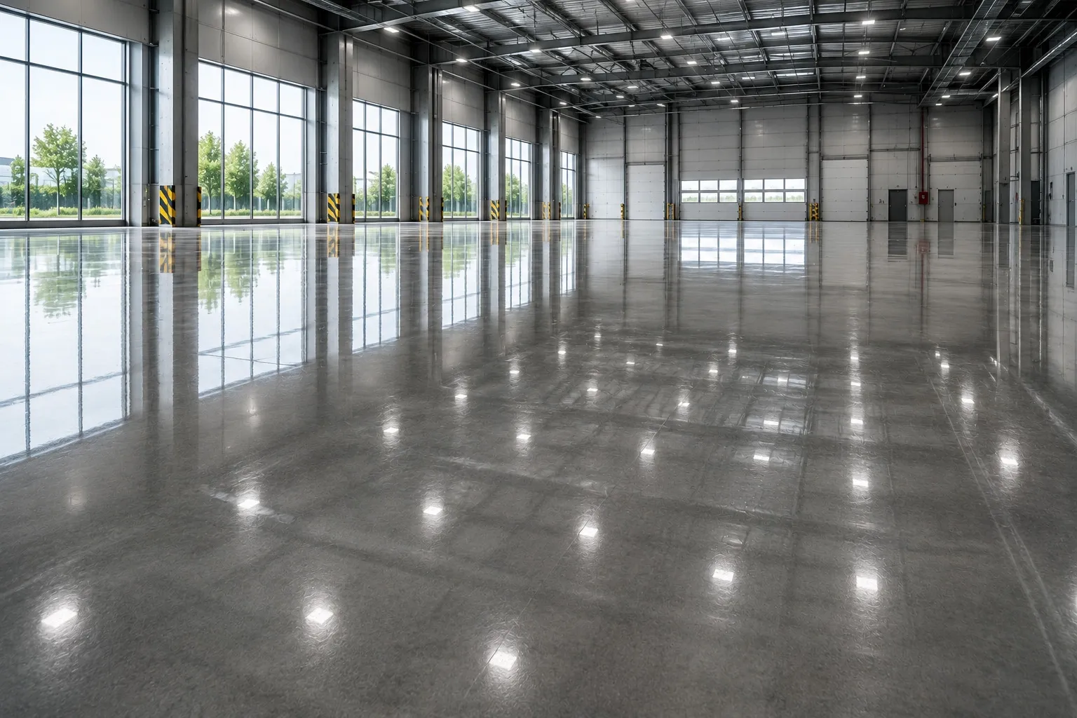 Tam Parlak Beton